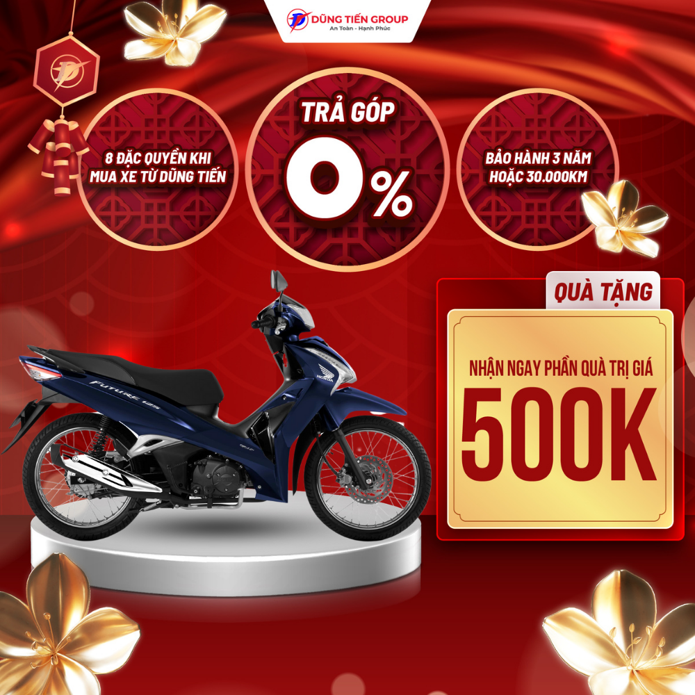 Xe Máy Honda Future 125 2024 FI Phiên Bản Tiêu Chuẩn