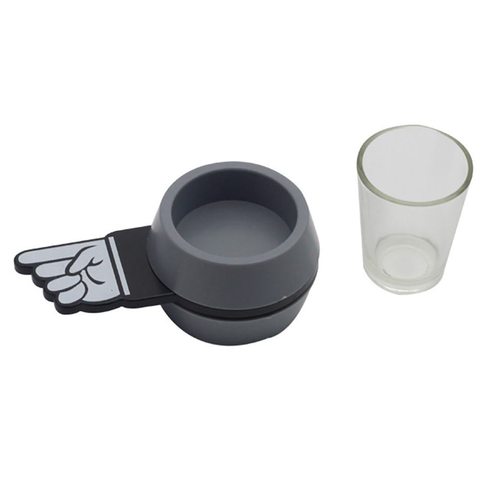 Bộ trò chơi chỉ tay uống rượu Shot Spinner Drinking Game dành cho nhóm bạn thân giải trí trên bàn nhậu