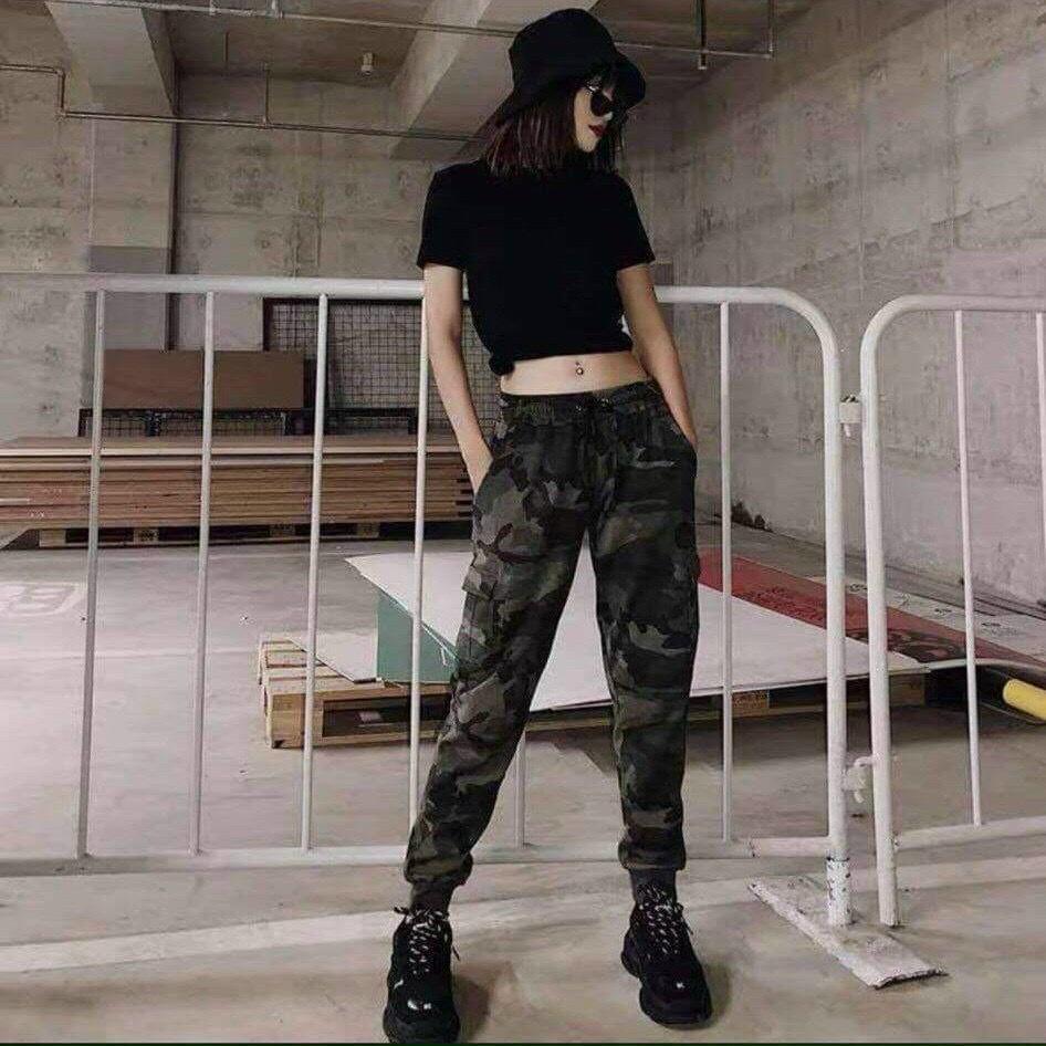Quần Kaki Nam Nữ Phong Cách Lính Mỹ Siêu Chất Bao Ngầu Hot Trend