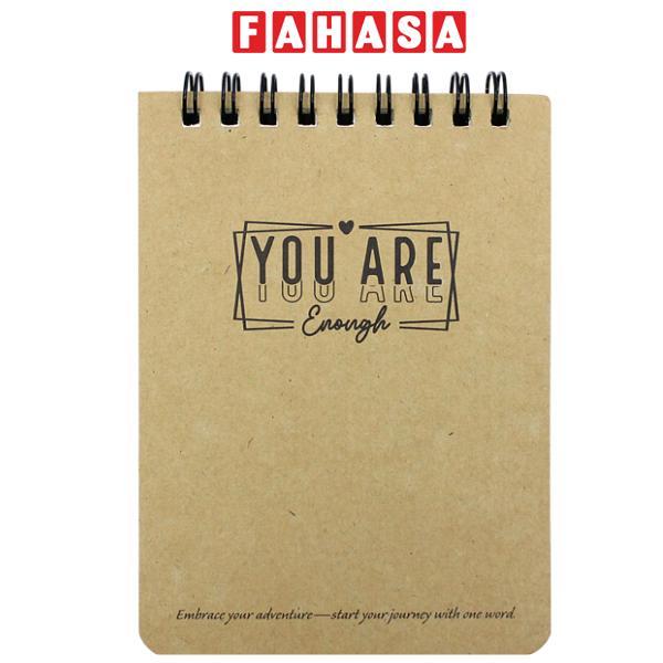 Sổ Lò Xo Quotes B7 - Kẻ Ngang - 120 Trang 80gsm - The Sun 04