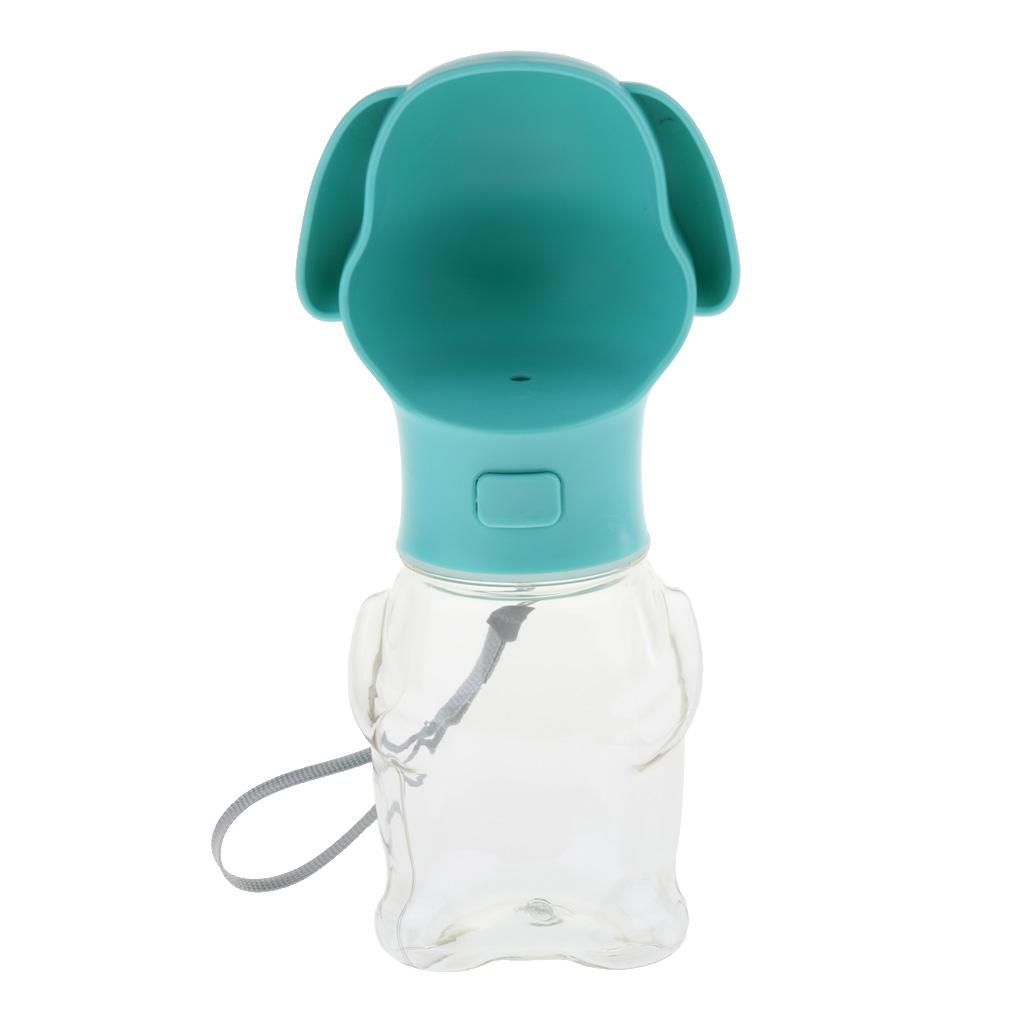 2pcs Dog Water Bottle, Portable , Puppy Water Dispenser with Drinking Feeder