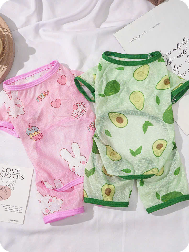 QUẦN ÁO MỎNG THOÁNG KHÍ MÁT MẺ SIÊU VIP TỪ 0.5-7.5KG DÀNH CHO THÚ CƯNG CHÓ MÈO