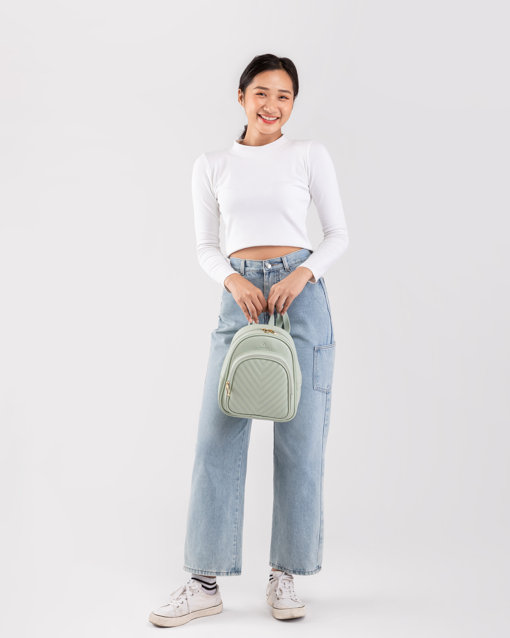 Balo da nữ trần chỉ họa tiết Yuumy Seasand YBA61