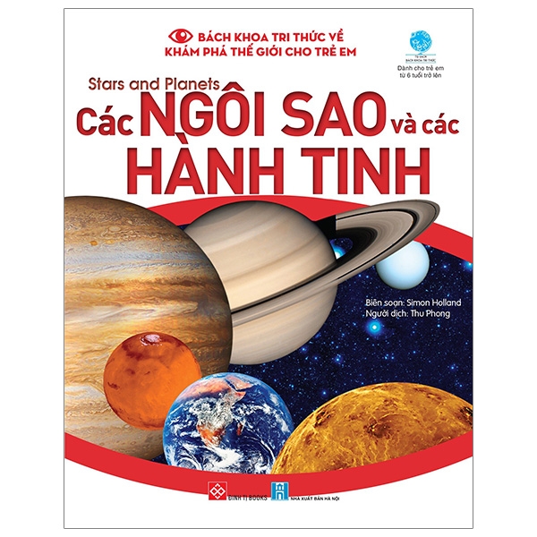 Bách Khoa Tri Thức Về Khám Phá Thế Giới Cho Trẻ Em - Stars and Planets