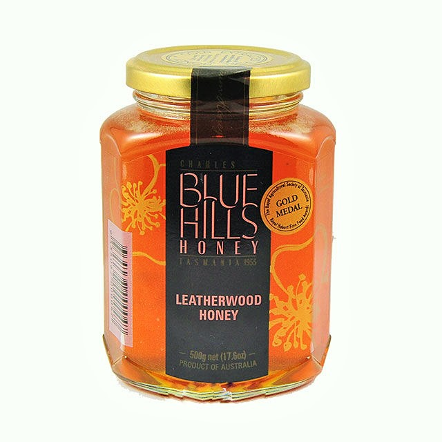 Mật Ong Leatherwood Blue Hills Úc 500gr