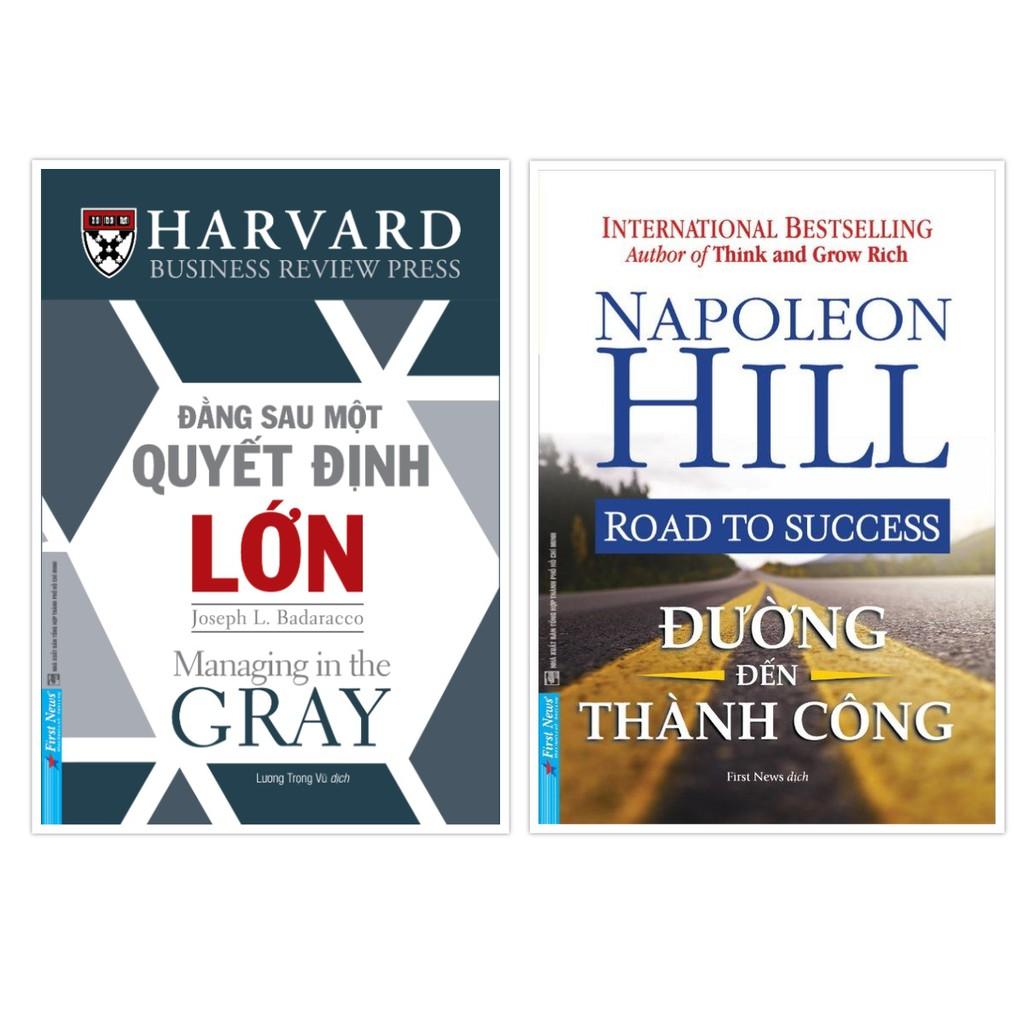 Combo Đằng sau một quyết định lớn + Đường đến thành công - Bản Quyền