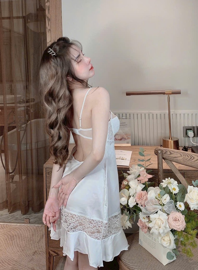 Váy Ngủ Nữ Ren Quyến Rũ - B.Lingerie
