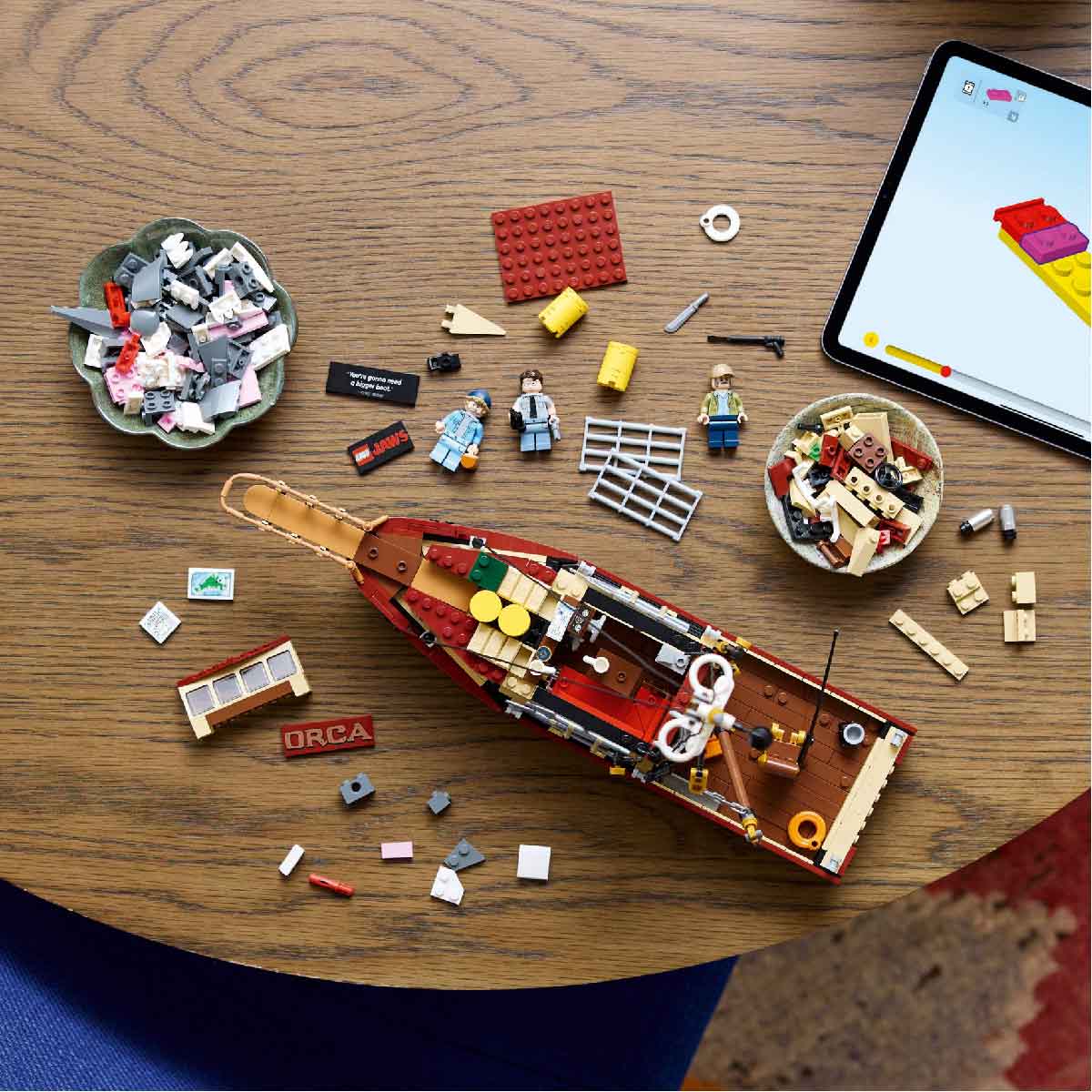 LEGO IDEAS 21350 Đồ Chơi Lắp Ráp Hàm Cá Mập  (1497 chi tiết)