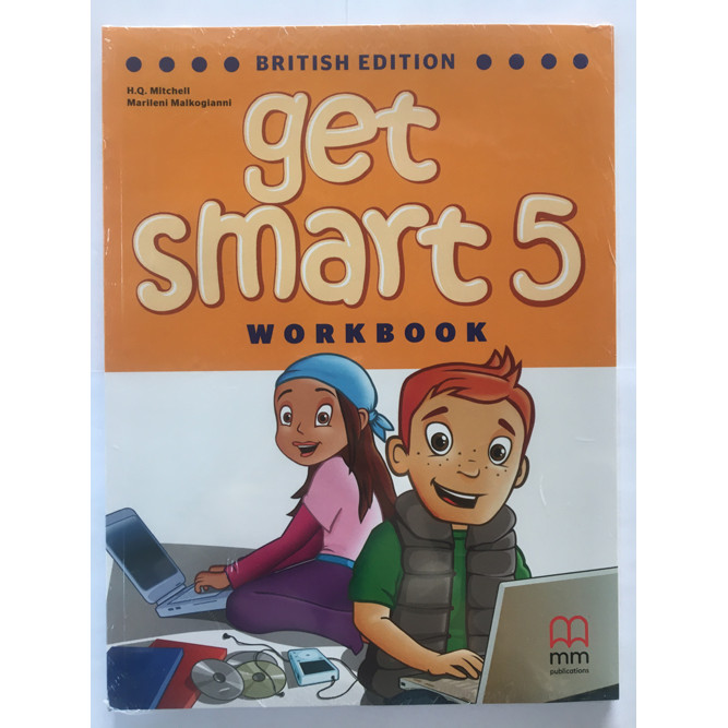 MM Publications: Sách học tiếng Anh - Get Smart 5 - (Brit.) (Workbook) + CD
