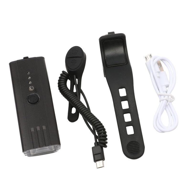 Đèn pha xe đạp 120db sạc USB thông minh chống thấm nước chất lượng cao