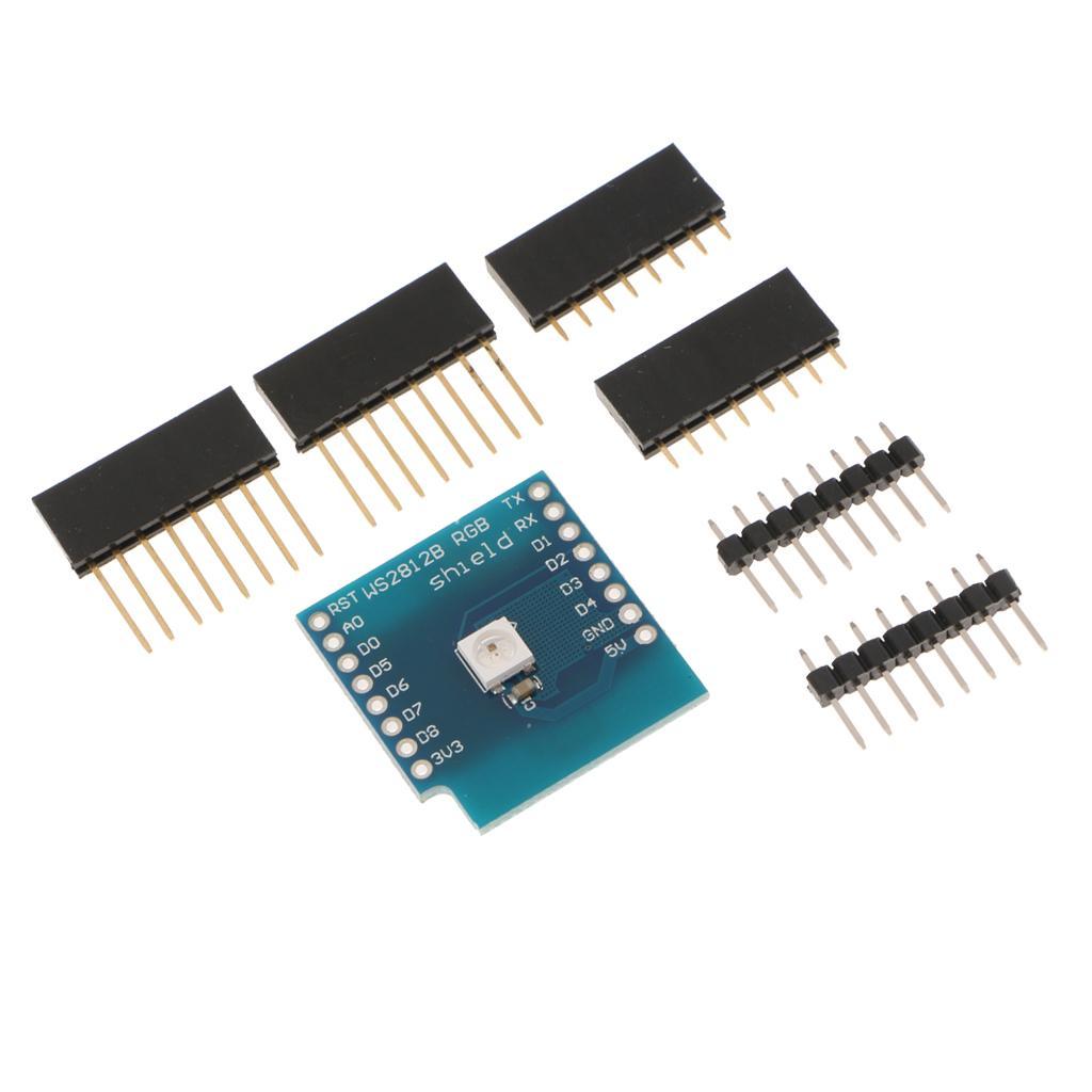 RGB SMD LED Module for for D1 Mini WIFI Full Color Pwm Tricolor LED For  MCU