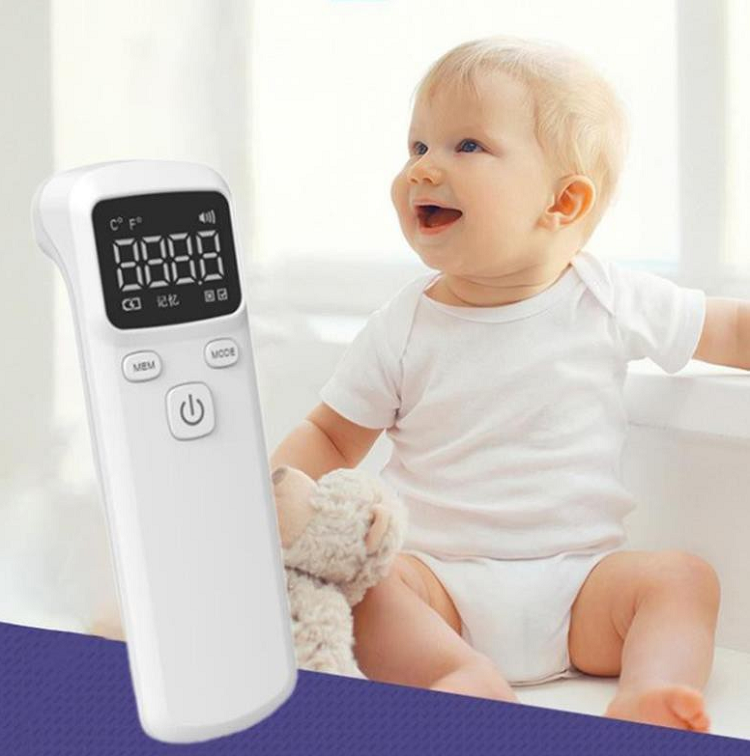 Nhiệt kế đo lường nhiệt độ cơ thể kết quả nhanh, chính xác MJK7 ( TẶNG KÈM QUẠT MINI CẮM CỔNG USB NGẪU NHIÊN )