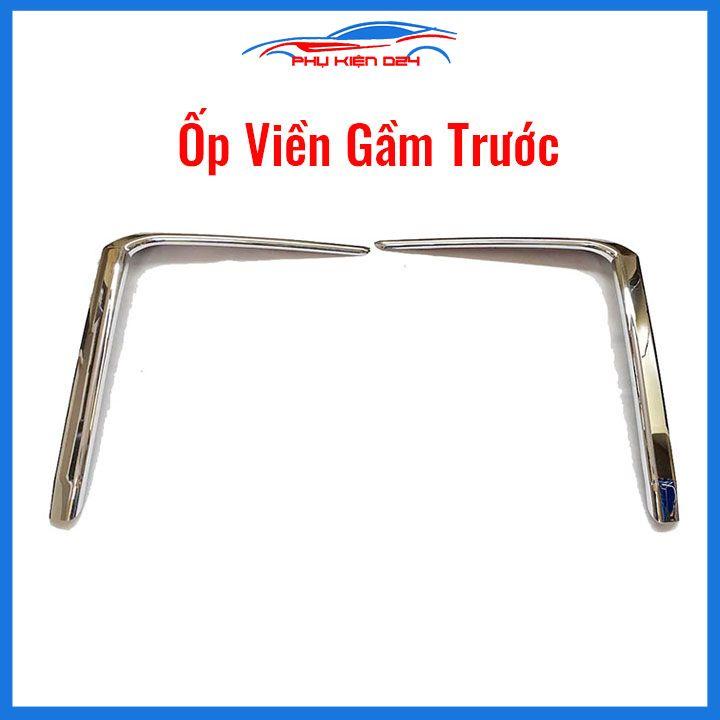 Ốp viền đèn gầm trước sau xe Avanza 2022-2023 mạ Crom chống trầy trang trí làm đẹp xe