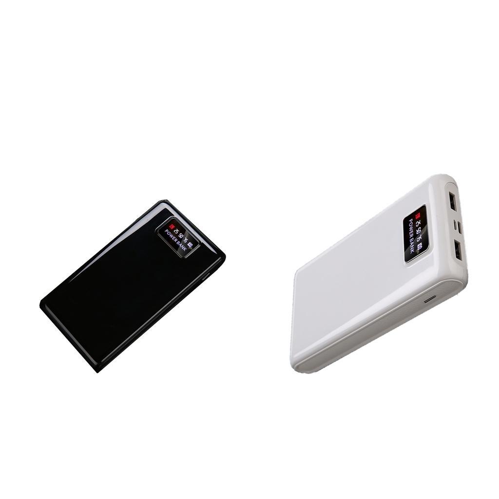 DIY Dual USB 6x18650 Battery Mobile Power Bank Case Kit Pack Case Box