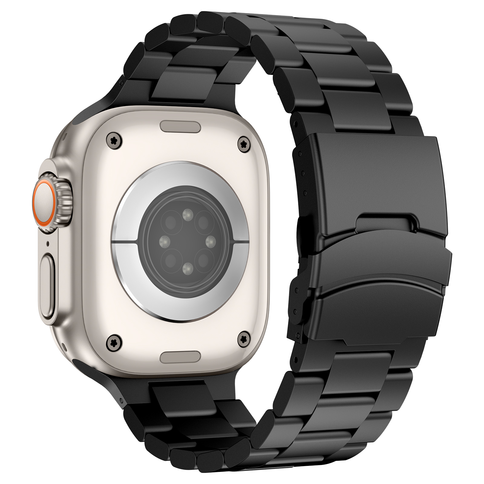 Dây Hợp Kim Titan Classic cho Apple Watch Series 4/5/6/7/8/9/SE3/10/11 &amp; Apple Watch Ultra 1/2/3 Size 44/45/46/49mm - Hàng Chính Hãng