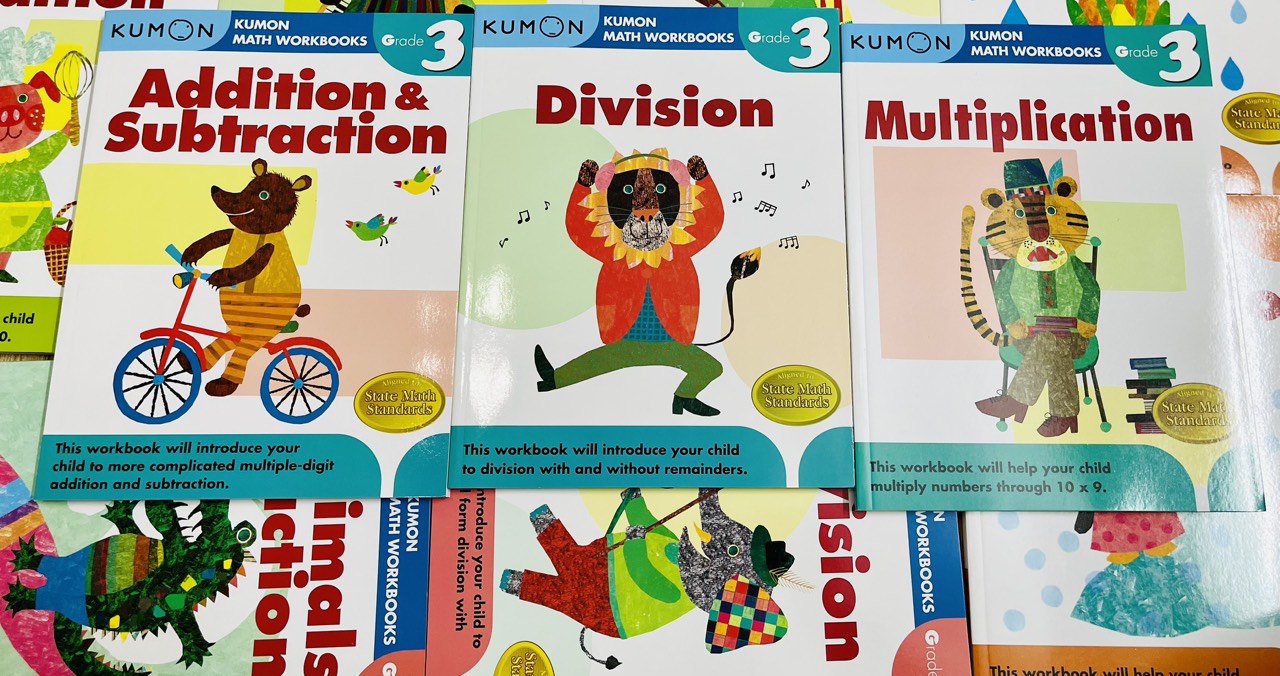 Kumon toán nhật bản-nhập khẩu 10Q có đáp án cuối