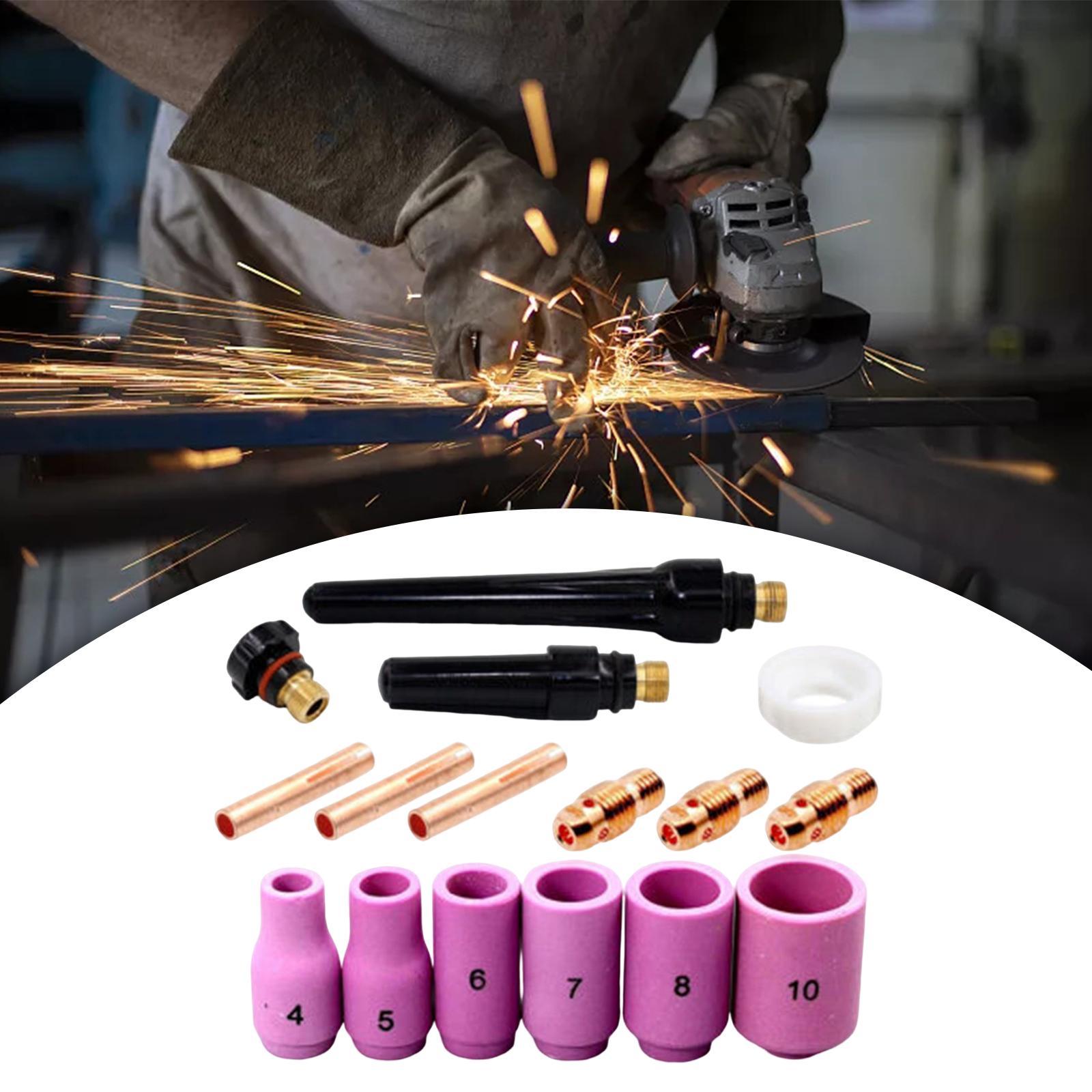 16Pcs Welding Consumables for 9 20 25 Series TIG Welding Parts
