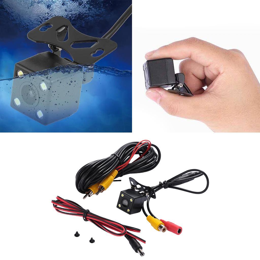 Car Front Rear View Camera Kit Mini Reverse Backup Camera IR