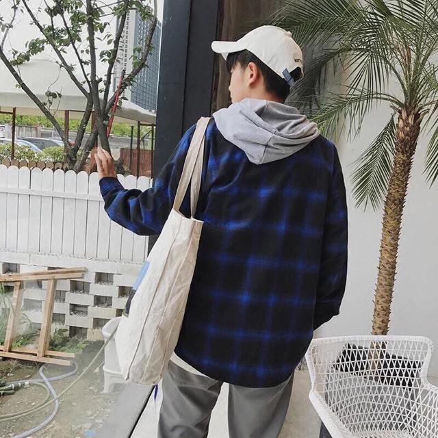 ÁO KHOÁC FLANEL CARO - FORM RỘNG UNISEX