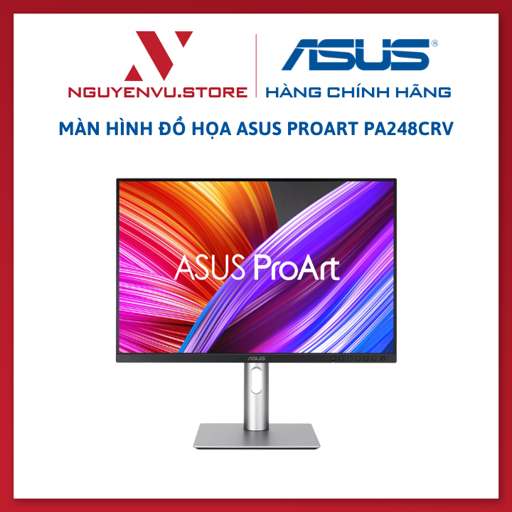 Màn hình đồ họa Asus ProArt PA248CRV 24.1 Inch (FHD+/IPS/75Hz/5ms/97% DCI-P3) - Hàng chính hãng