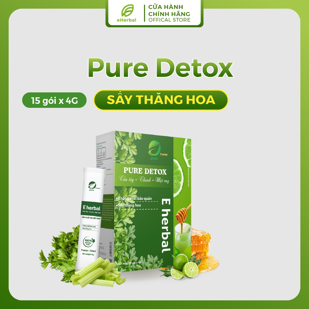 Pure Detox- Cần tây+ Chanh+ Mật ong