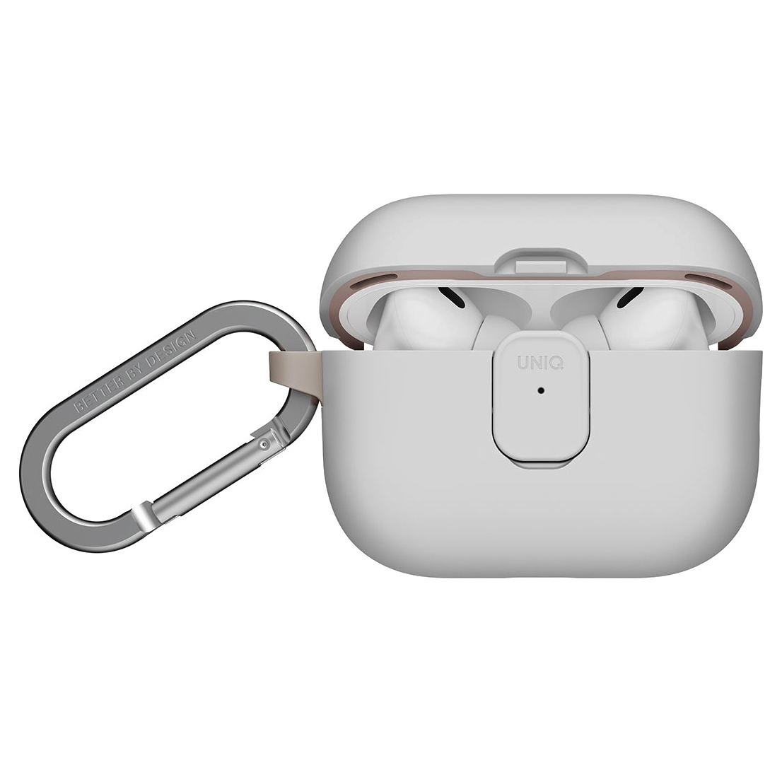 Bao Case cho Airpods Pro 3 UNIQ Clyde Magnetic Closure Hybrid Case - Hàng Chính Hãng