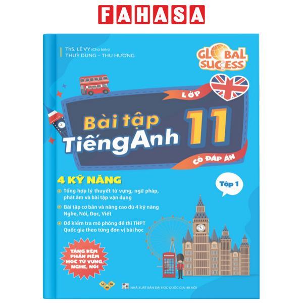 Sách - Global Success - Bài Tập Tiếng Anh 11 - Tập 1 (Có Đáp Án)