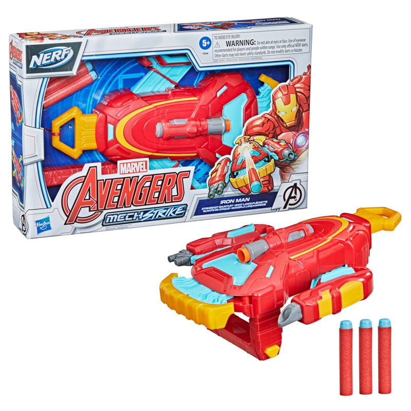 Đồ Chơi AVENGERS Mô Hình Khiên Chiến Đấu Tấn Công Iron Man Dòng Mech Strike F0266