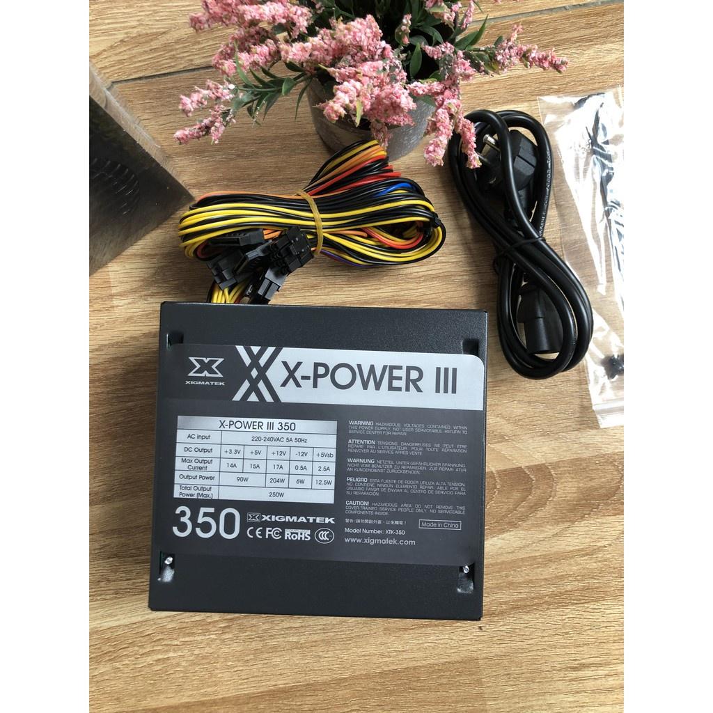 NGUỒN XIGMATEK X-POWER III X 350 250W - Hàng Chính Hãng