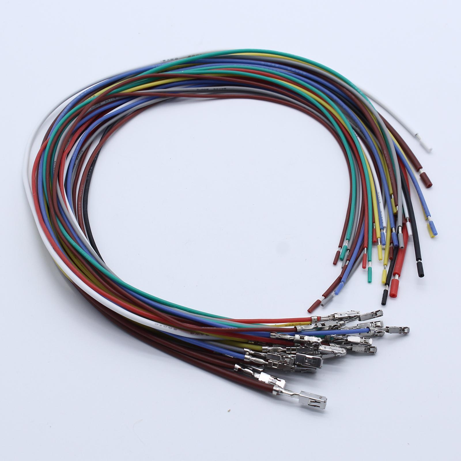 Replacement Front Rear Door Wiring Harness Cable Kits Plug Set for