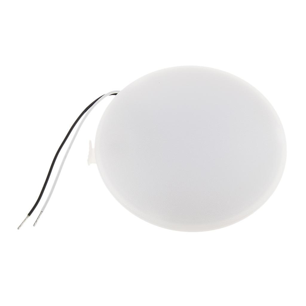 12V Marine Boat RV Interior LED Warm Ceiling Light Surface Mount Dome Light