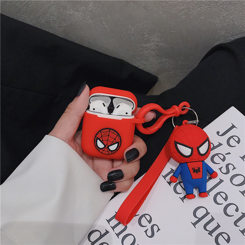 Airpods Case, Ốp Bảo Vệ Dành Cho Airpods 1/2 - Superheros figure - Hàng Chính Hãng