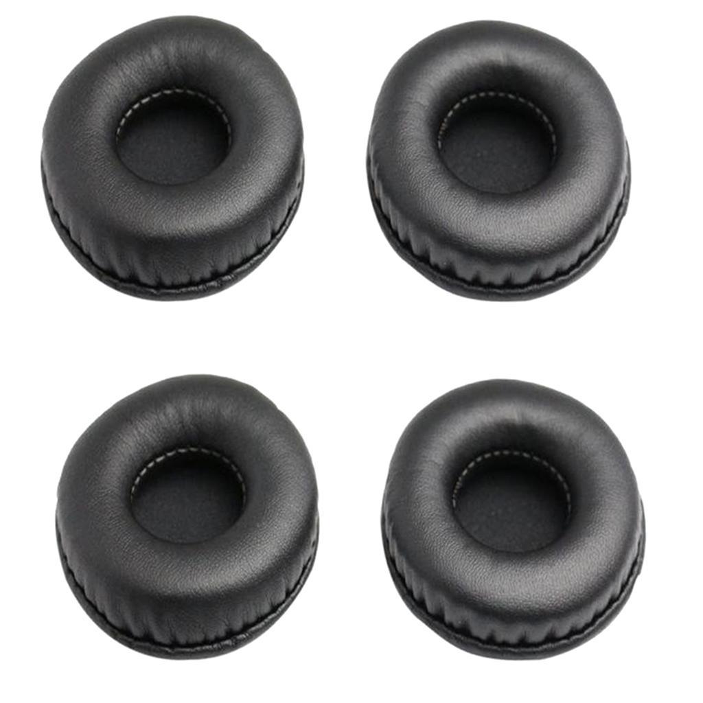 2Pairs Headphones Replacement Earpads Ear Pads Cushion 65mm