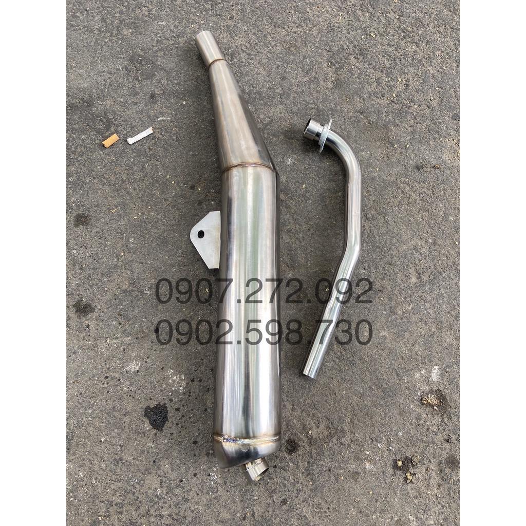 Pô TĂNG FUTURE LED INOX 304 móc ấm kèm CỔ thông dụng mọi xe máy