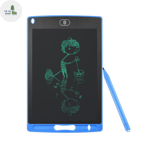 Bảng đồ chọa LCD 8.5 inch , bảng viết điện tử tự động xóa cho bé phát triển trí tuệ và sáng tạo hội họa