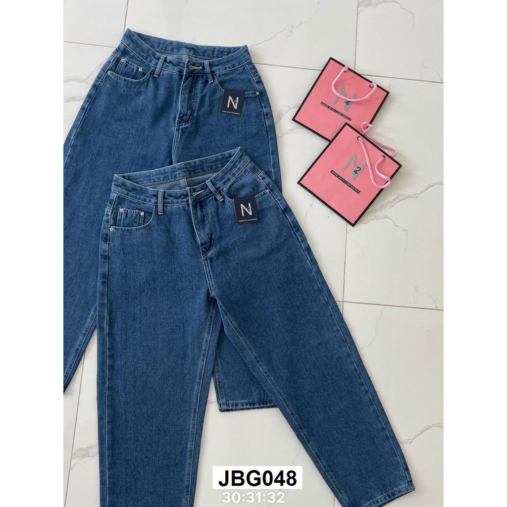 Quần jean baggy lưng cao chất form VNXK JBG048