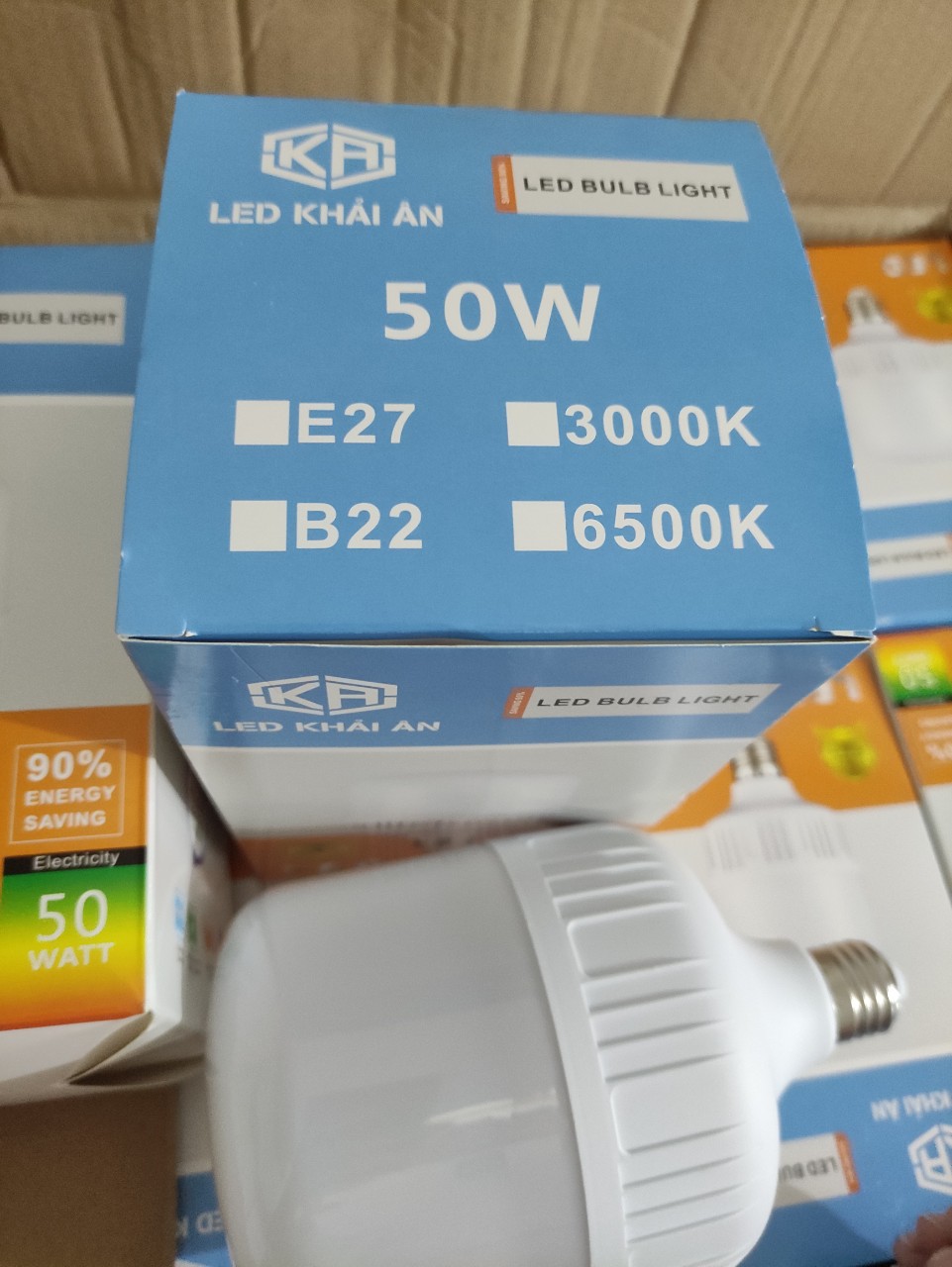 Bóng đèn led 50w siêu sáng ánh sáng trắng siêu bền