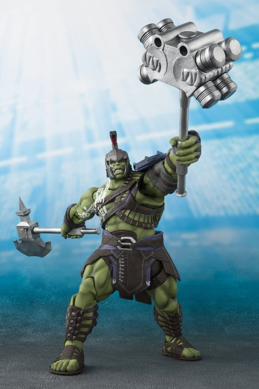 Mô hình khớp động khủng lồ xanh HULK trong Thor Ragnarok Action Figure 2114 1