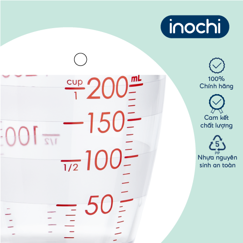 Cốc đong Inochi - Yoko 200ml