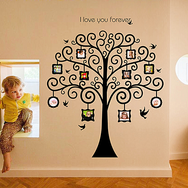 Decal Dán Tường Cây Khung 8 Binbin PK443