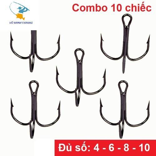 10 lưỡi 3 tiêu - Lưỡi 3 tiêu, Với độ cứng 3X lưỡi Bkk đã khẳng định tên tuổi khi chinh phục được nhưng con cá khủng.
