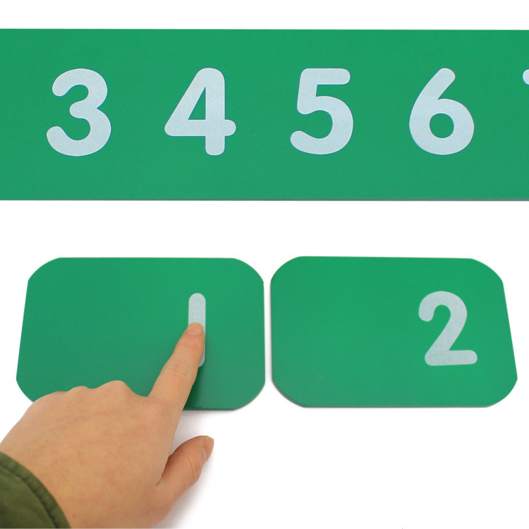 Hộp số cát nhám - Sandpaper Numbers with Box