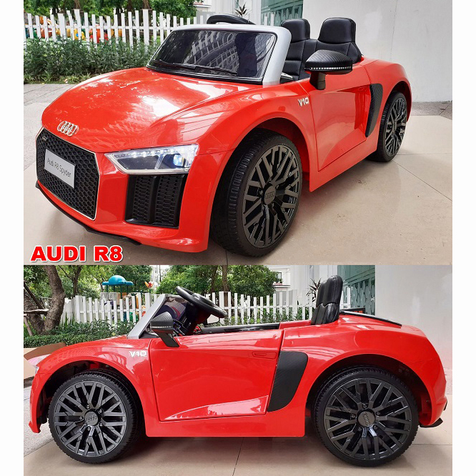 Ô tô điện trẻ em bản quyền AUDI R8 cao cấp