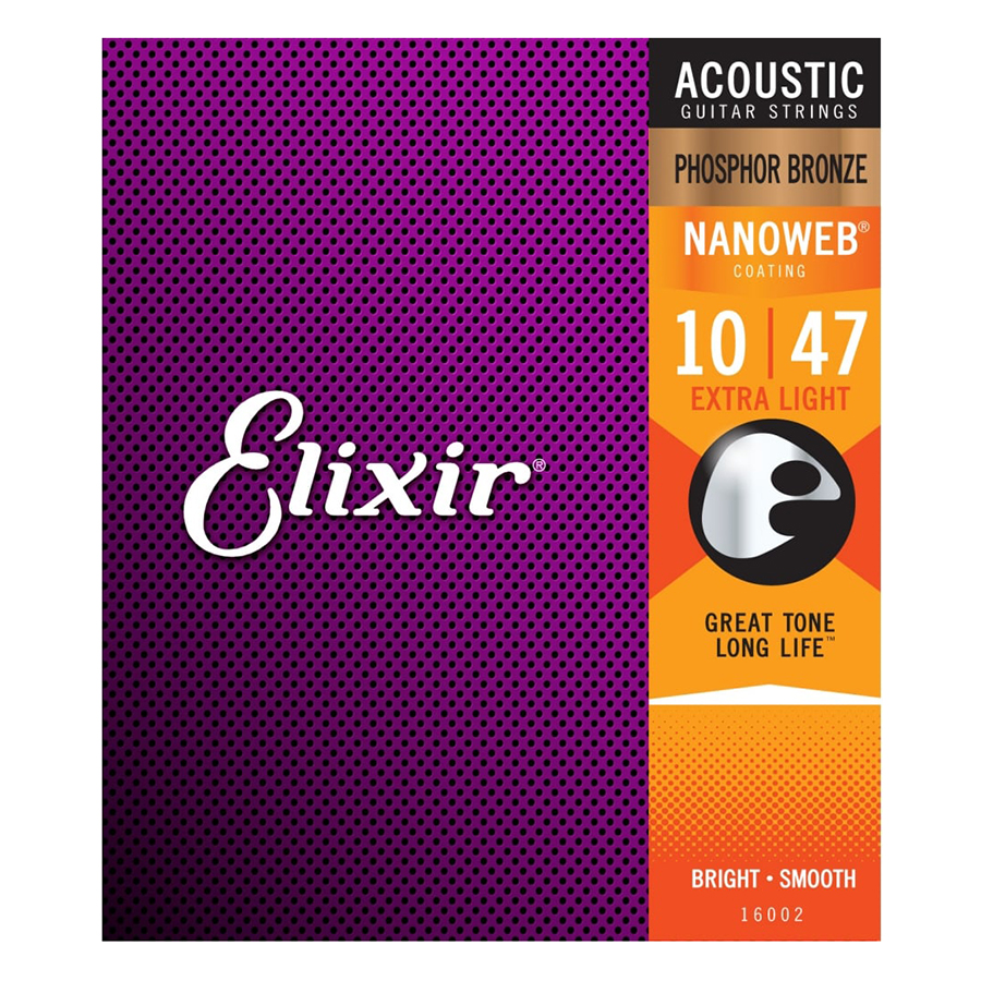 Bộ Dây Đàn Guitar Acoustic Elixir 16002