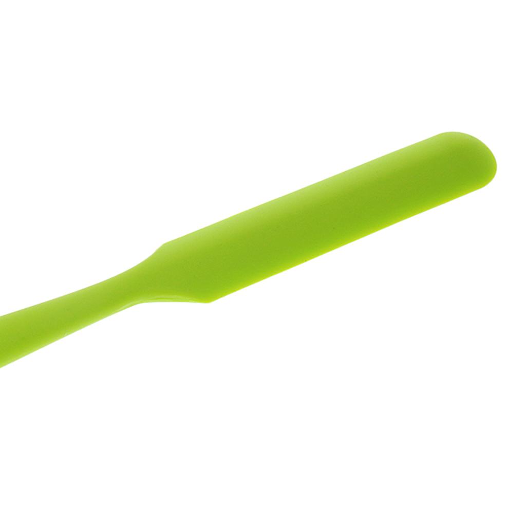 Heat Resistant Silicone Spatulas Cake Spatula Scraping Baking Scraper Blue