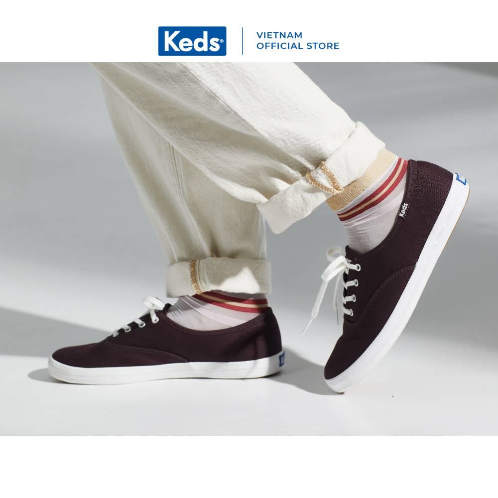 Giày Keds Nữ- Champion Organic Canvas - KD065183WF