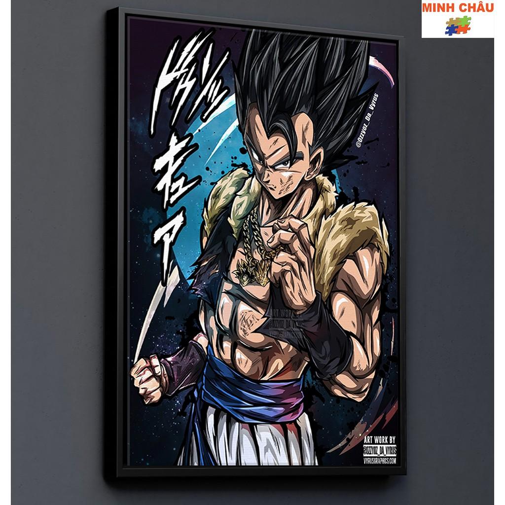 Tranh Canvas | Tranh treo tường trang trí DRAGON BALL - MẪU 16