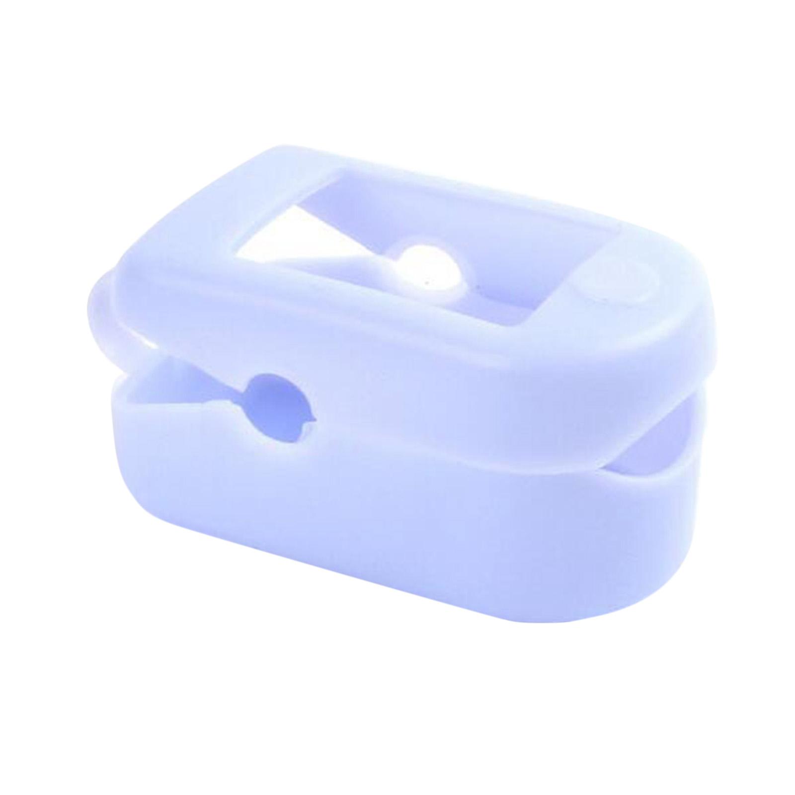 Blood Oxygen Case Silicone Fingertip Pulse Cover for Outdoor Travel Home Office Use, Easy to put on and take off, easy to use.