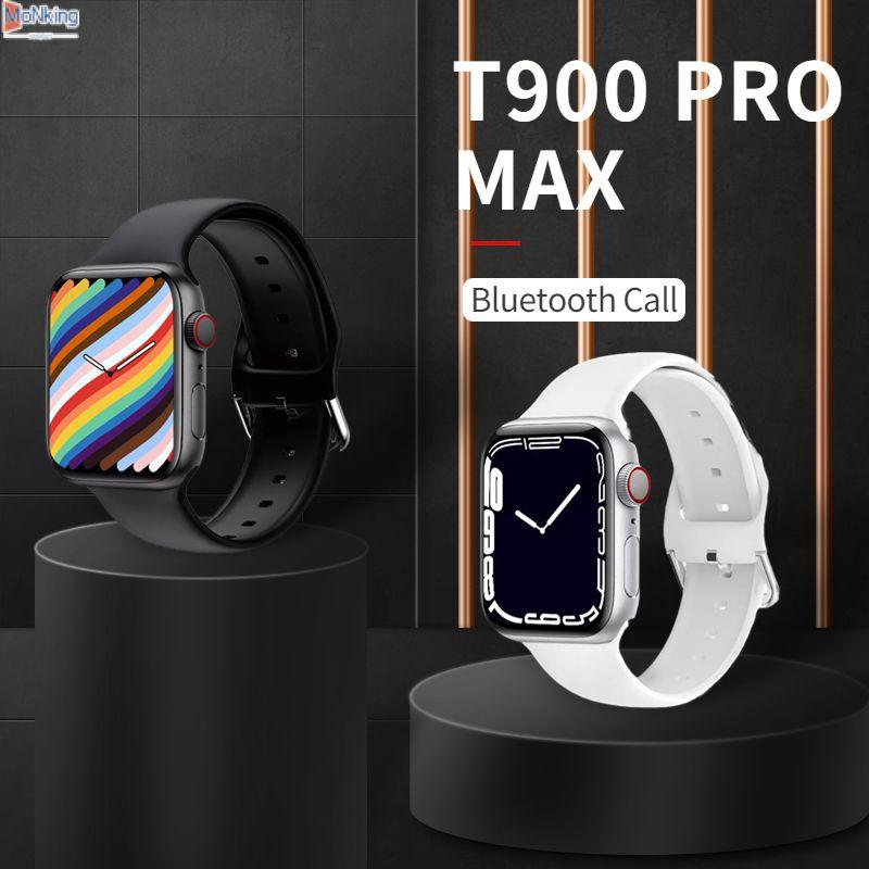 Mới Nhất Đồng Hồ Thông Minh Ultra Series 7 T900 PRO MAX Đồng Hồ Thông Minh Smartwatch Nam Nữ Cuộc Gọi Bluetooth Tự Tùy Chỉnh Mặt Đồng Hồ Vòng Tay Thể Thao màn Hình 1.75 Inch HD ^ MK ^