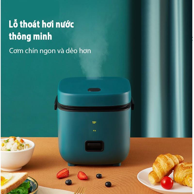 [Nhập CECAMP15KD5 giảm 15K] Nồi Cơm Điện Mini Đa Năng 1,2L (Nấu Cháo, Chưng, Hấp, Luộc) Cho 1 Đến 3 Người